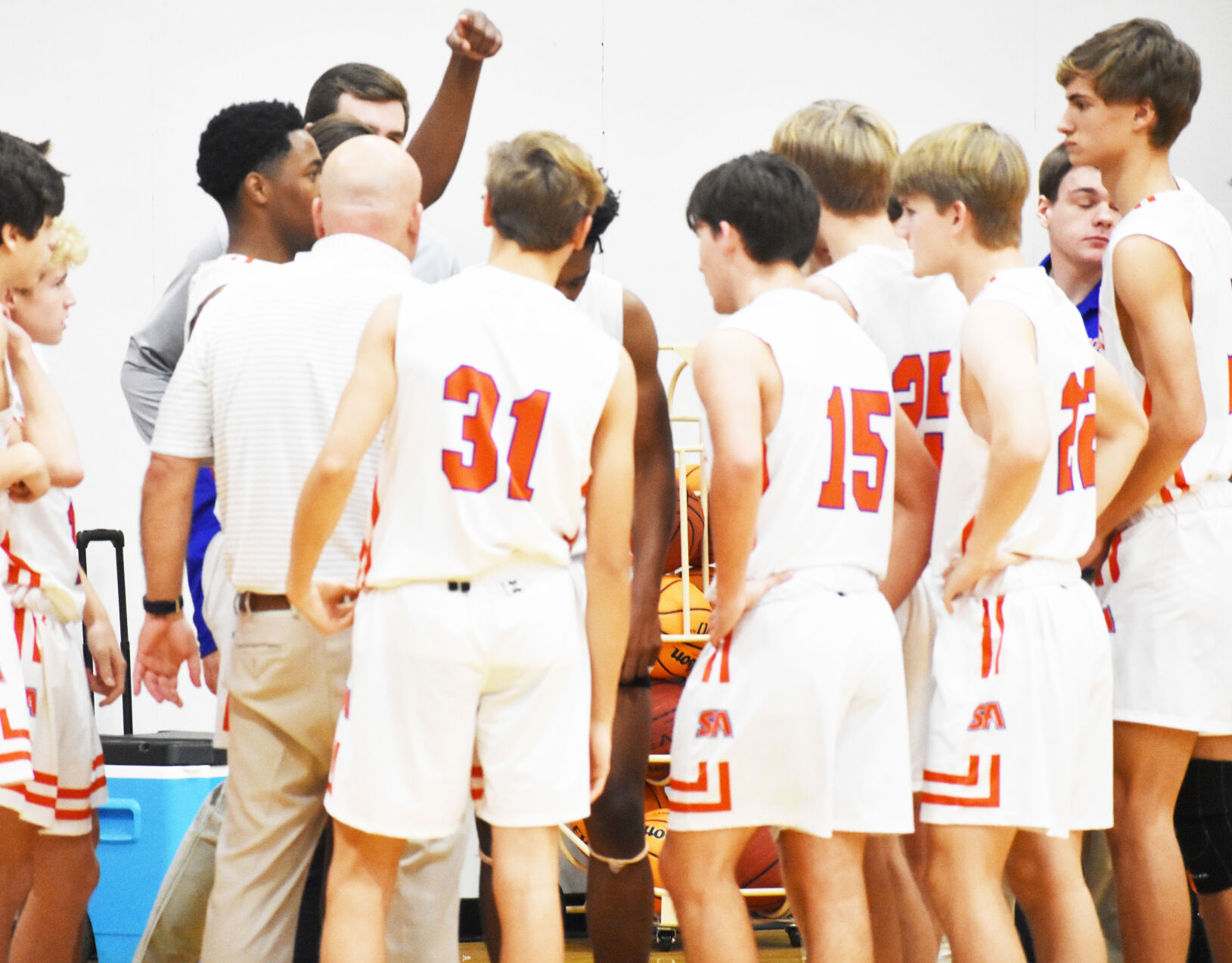 Starkville Academy boys basketball